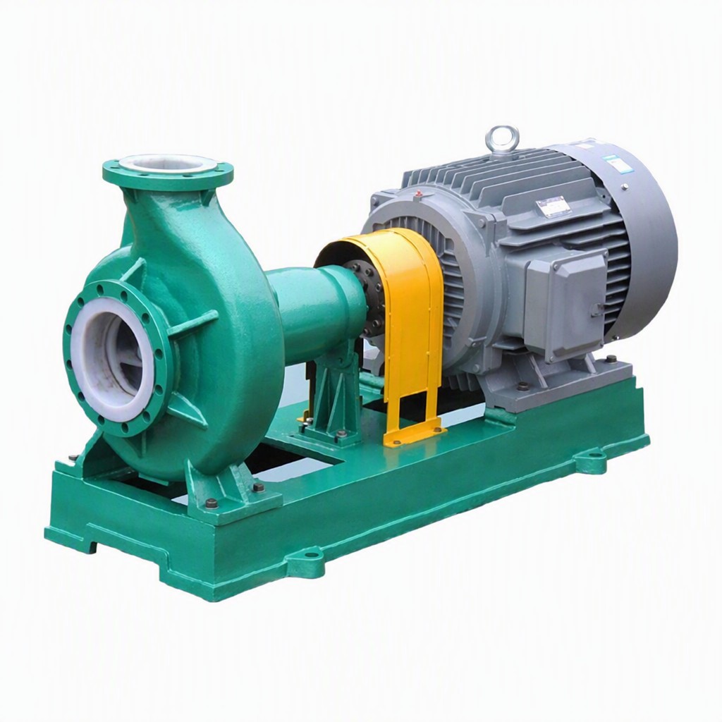 IHF fluoroplastic centrifugal pump chemical application