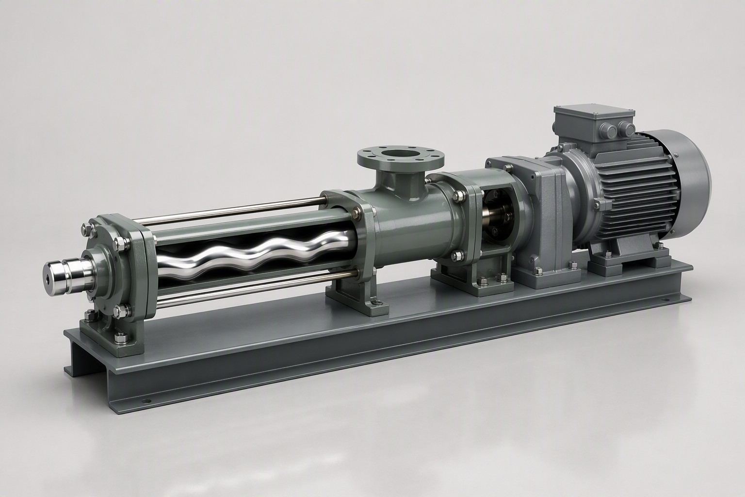 G-type single screw progressive cavity pump used for polymer transfer selection